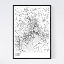 Load image into Gallery viewer, Kandy City Map Print