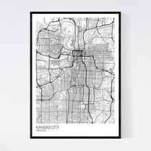 Load image into Gallery viewer, Map of Kansas City, Missouri