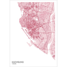Load image into Gallery viewer, Map of Kaohsiung, Taiwan