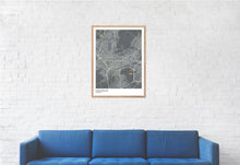 Load image into Gallery viewer, Map of Karlsruhe, Germany