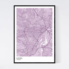 Load image into Gallery viewer, Kassel City Map Print