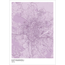 Load image into Gallery viewer, Map of Kathmandu, Nepal