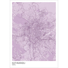 Load image into Gallery viewer, Map of Kathmandu, Nepal