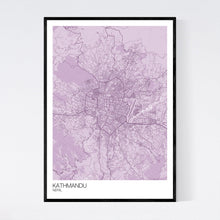 Load image into Gallery viewer, Map of Kathmandu, Nepal