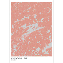Load image into Gallery viewer, Map of Kawagama Lake, Canada