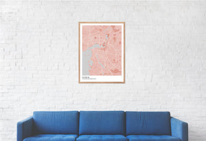 Map of Kazan, Russia