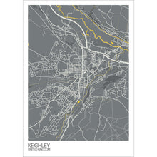Load image into Gallery viewer, Map of Keighley, United Kingdom