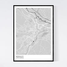 Load image into Gallery viewer, Keighley City Map Print