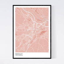 Load image into Gallery viewer, Keighley City Map Print