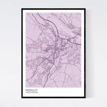 Load image into Gallery viewer, Keighley City Map Print