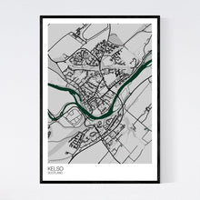 Load image into Gallery viewer, Kelso Town Map Print