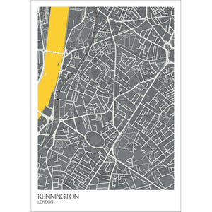 Map of Kennington, London