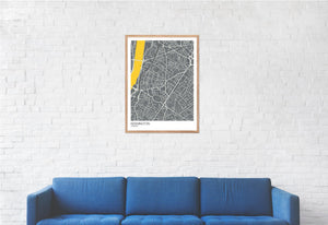 Map of Kennington, London