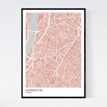 Load image into Gallery viewer, Kennington Neighbourhood Map Print