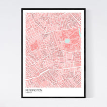 Load image into Gallery viewer, Kensington Neighbourhood Map Print