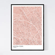 Load image into Gallery viewer, Kentish Town Neighbourhood Map Print