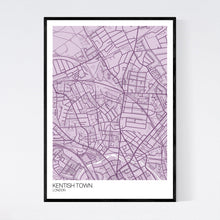 Load image into Gallery viewer, Kentish Town Neighbourhood Map Print