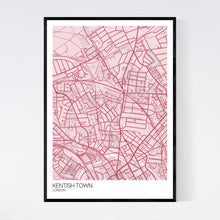 Load image into Gallery viewer, Kentish Town Neighbourhood Map Print
