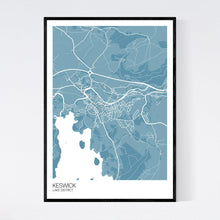 Load image into Gallery viewer, Keswick Town Map Print