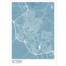 Load image into Gallery viewer, Map of Kettering, United Kingdom