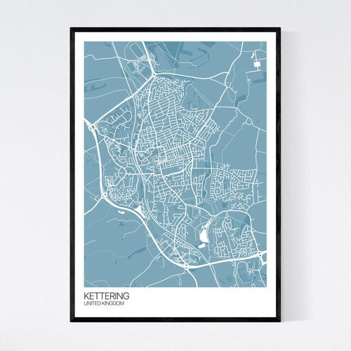 Map of Kettering, United Kingdom