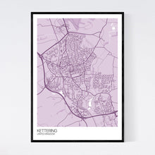 Load image into Gallery viewer, Kettering City Map Print