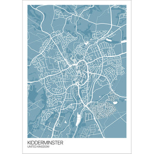 Map of Kidderminster, United Kingdom