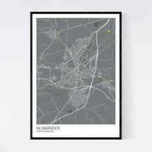 Load image into Gallery viewer, Kilmarnock City Map Print