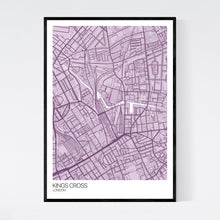 Load image into Gallery viewer, Kings Cross Neighbourhood Map Print