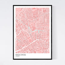 Load image into Gallery viewer, Kings Cross Neighbourhood Map Print