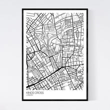 Load image into Gallery viewer, Kings Cross Neighbourhood Map Print