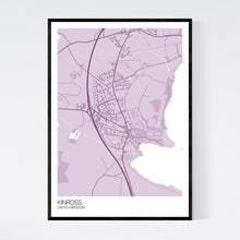 Load image into Gallery viewer, Kinross City Map Print