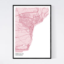 Load image into Gallery viewer, Kirkcaldy City Map Print