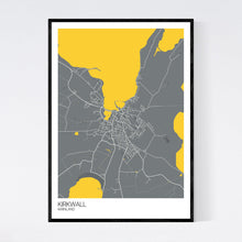 Load image into Gallery viewer, Kirkwall Town Map Print