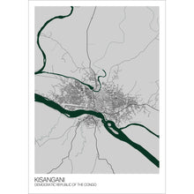 Load image into Gallery viewer, Map of Kisangani, Democratic Republic of the Congo