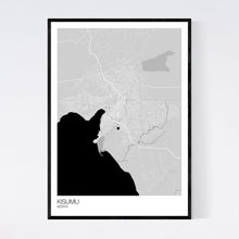 Load image into Gallery viewer, Map of Kisumu, Kenya