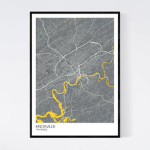 Load image into Gallery viewer, Knoxville City Map Print