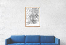 Load image into Gallery viewer, Map of Kolkata, India