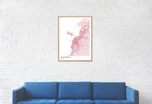 Load image into Gallery viewer, Map of Kota Kinabalu, Malaysia