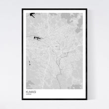 Load image into Gallery viewer, Kumasi City Map Print