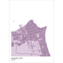 Load image into Gallery viewer, Map of Kuwait City, Kuwait