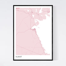 Load image into Gallery viewer, Kuwait Country Map Print