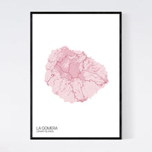 Load image into Gallery viewer, Map of La Gomera, Canary Islands