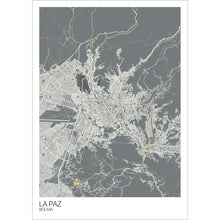 Load image into Gallery viewer, Map of La Paz, Bolivia