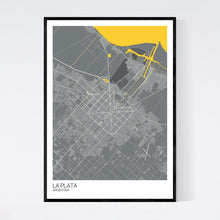 Load image into Gallery viewer, La Plata City Map Print