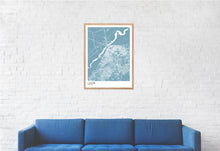 Load image into Gallery viewer, Map of Lahore, Pakistan