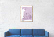 Load image into Gallery viewer, Map of Lancashire, United Kingdom