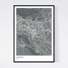 Load image into Gallery viewer, L&#39;Aquila City Map Print