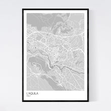 Load image into Gallery viewer, L&#39;Aquila City Map Print
