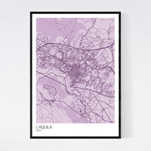 Load image into Gallery viewer, L&#39;Aquila City Map Print